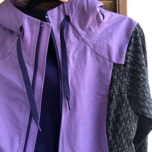 The North Face Purple Raincoat Jacket